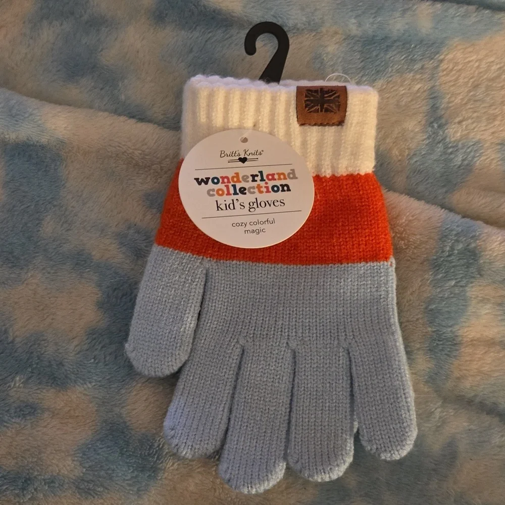 Two Pairs Of Kids Gloves